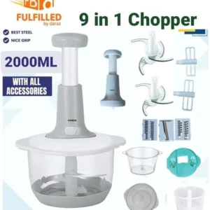 Chopper Food Processor, 2000 ML Cup Food Processor